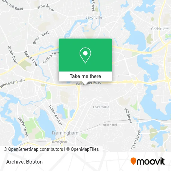 Archive map