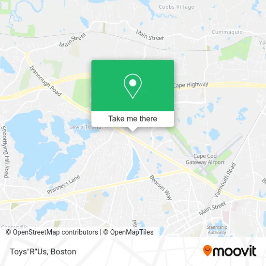 Toys"R"Us map