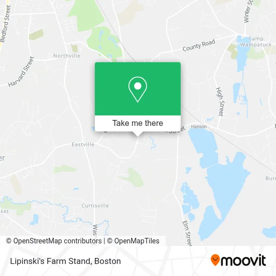 Lipinski's Farm Stand map