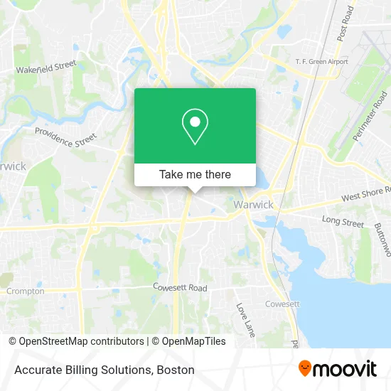 Accurate Billing Solutions map