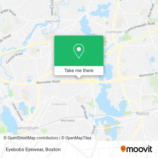 Eyebobs Eyewear map