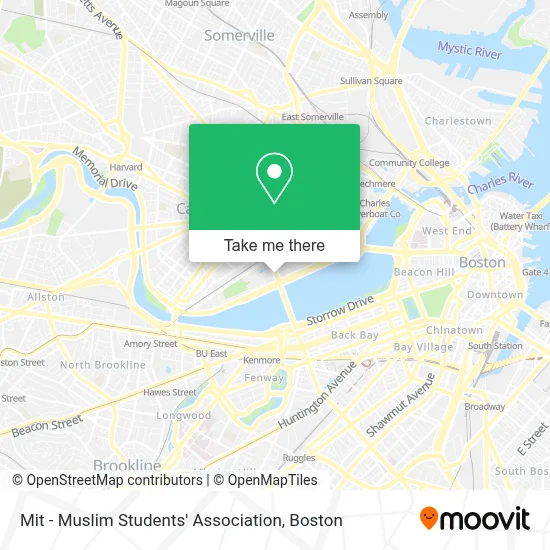 Mit - Muslim Students' Association map