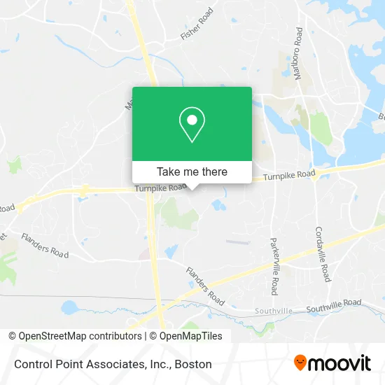 Control Point Associates, Inc. map