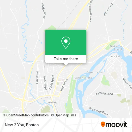 New 2 You map