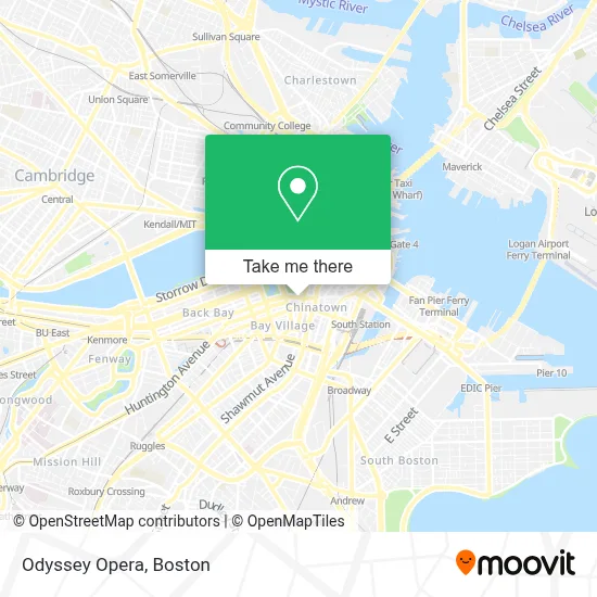 Odyssey Opera map