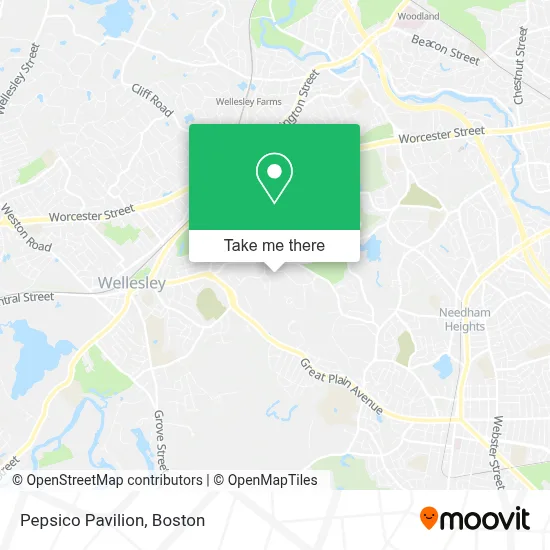 Pepsico Pavilion map