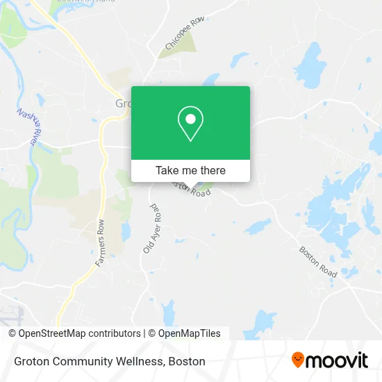 Groton Community Wellness map