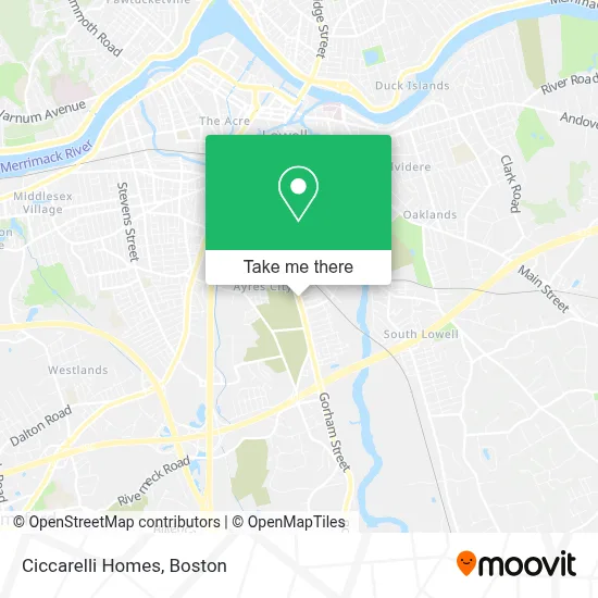 Ciccarelli Homes map