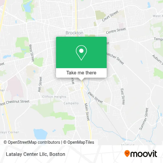 Latalay Center Lllc map
