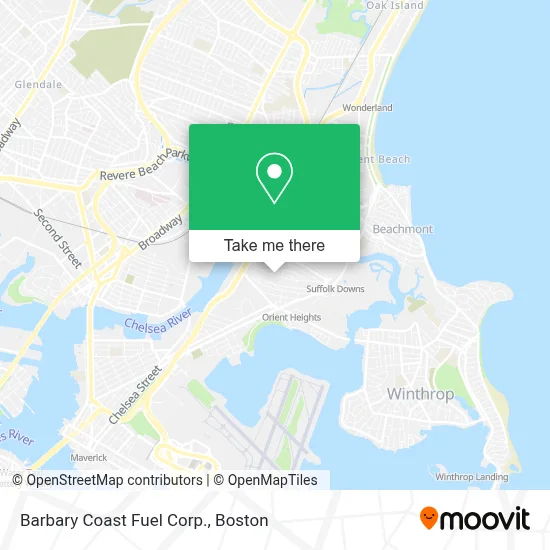 Barbary Coast Fuel Corp. map