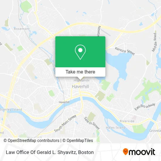 Law Office Of Gerald L. Shyavitz map