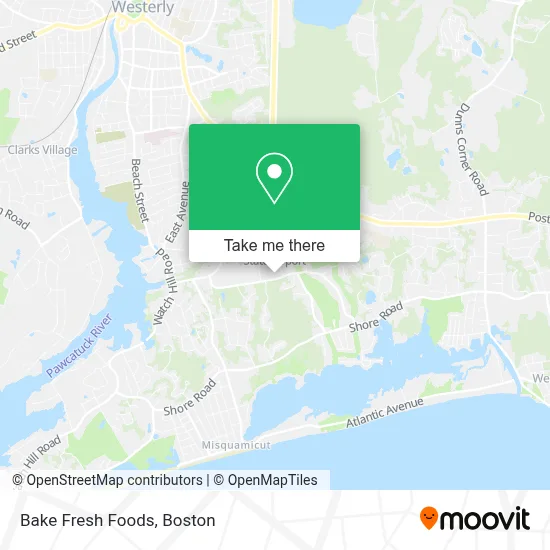 Bake Fresh Foods map