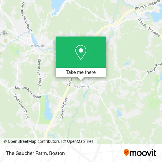 The Gaucher Farm map