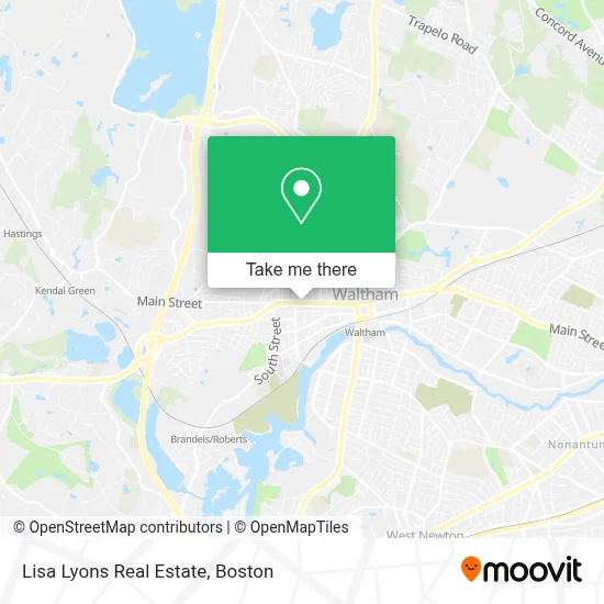Lisa Lyons Real Estate map