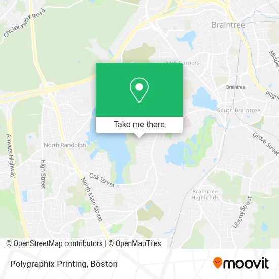 Polygraphix Printing map