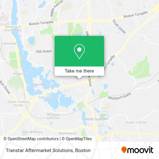 Transtar Aftermarket Solutions map