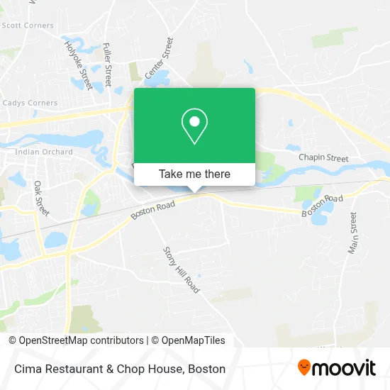 Cima Restaurant & Chop House map