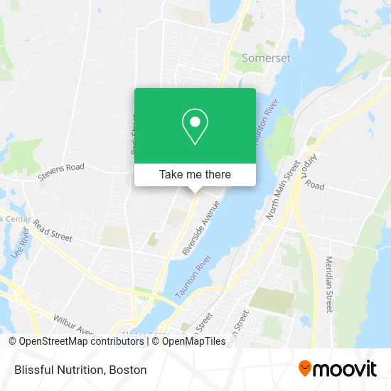Blissful Nutrition map