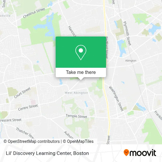 Lil' Discovery Learning Center map