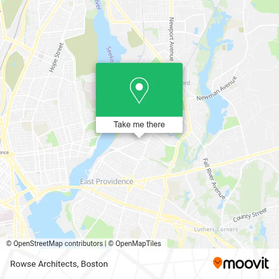 Rowse Architects map