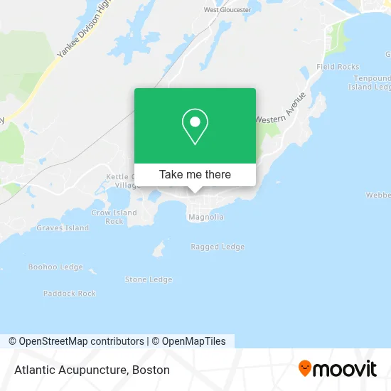 Atlantic Acupuncture map