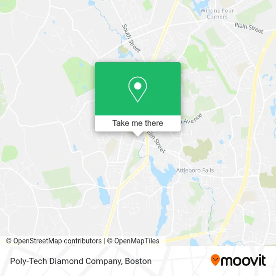 Poly-Tech Diamond Company map