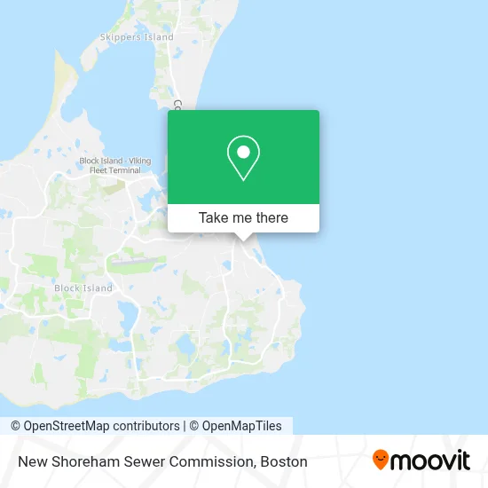 New Shoreham Sewer Commission map