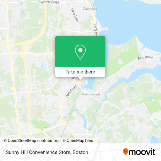 Sunny Hill Convenience Store map