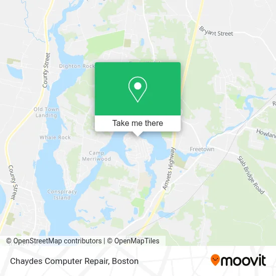 Chaydes Computer Repair map