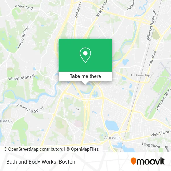 Bath And Body Works map