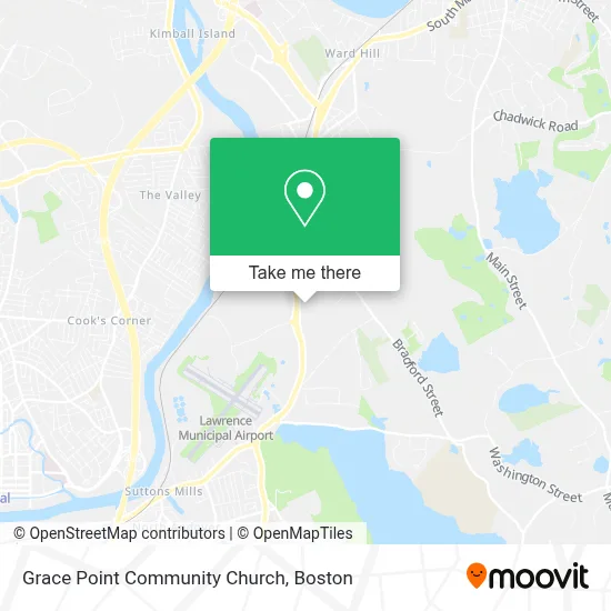Grace Point Community Church map