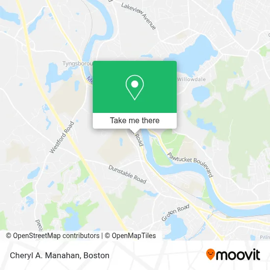 Cheryl A. Manahan map