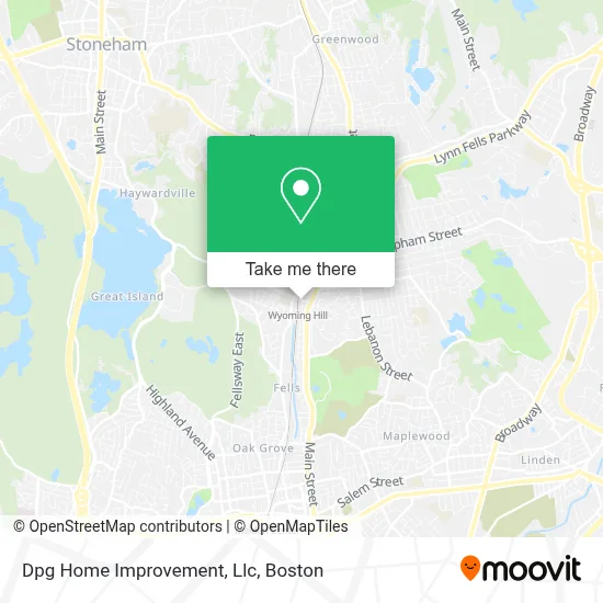 Dpg Home Improvement, Llc map