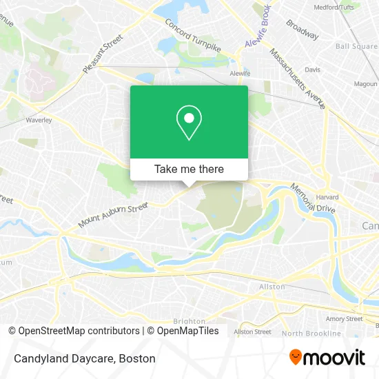 Candyland Daycare map