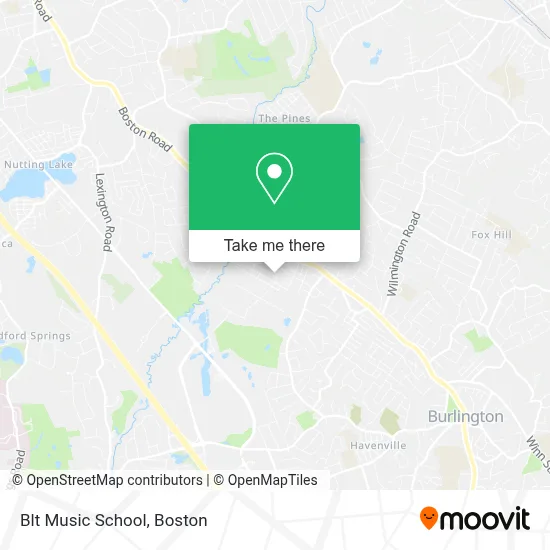 Blt Music School map