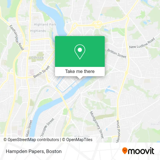 Hampden Papers map