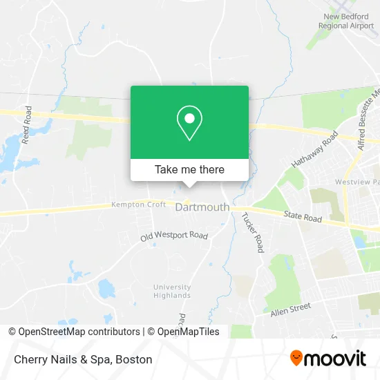 Cherry Nails & Spa map