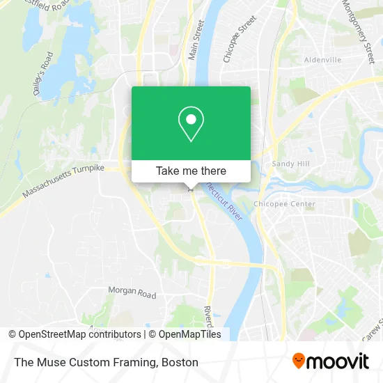 The Muse Custom Framing map