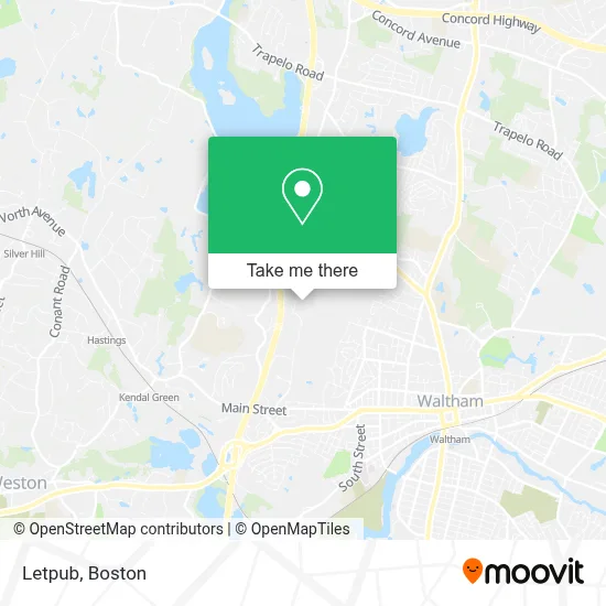 Letpub map