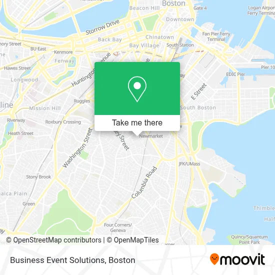Business Event Solutions map