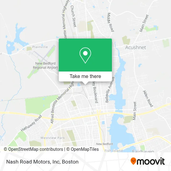 Nash Road Motors, Inc map