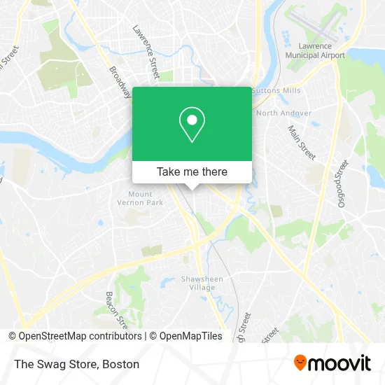 The Swag Store map