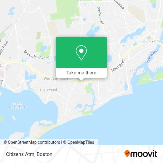 Citizens Atm map