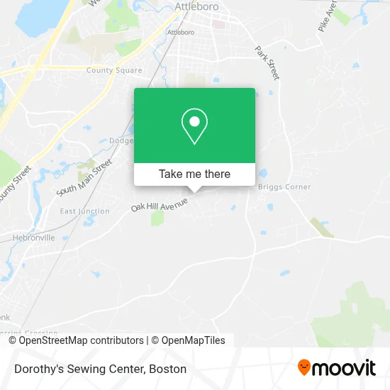 Dorothy's Sewing Center map