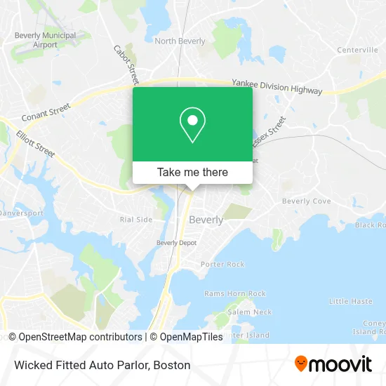 Wicked Fitted Auto Parlor map