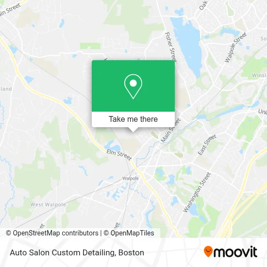 Auto Salon Custom Detailing map