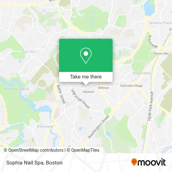 Sophia Nail Spa map