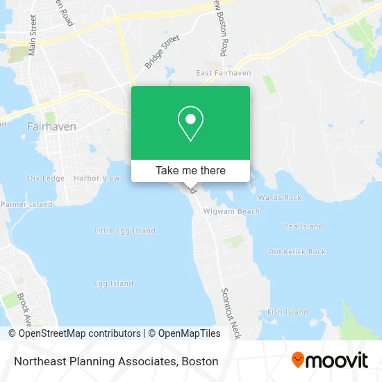 Northeast Planning Associates map