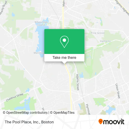The Pool Place, Inc. map