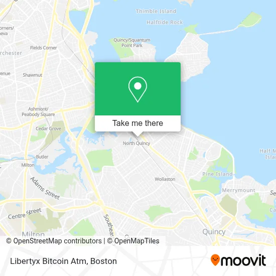 Libertyx Bitcoin Atm map